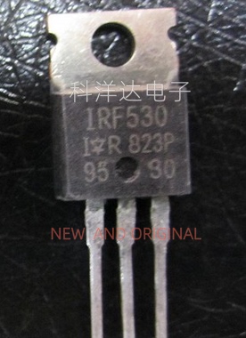 IRF530PBF 丝印IRF530 直插TO220 100V14A MOS场效应管 量大价优