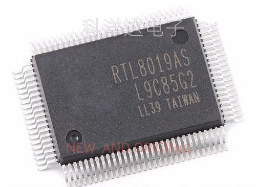 RTL8019AS RTL8019AS-LF_R  RTL8019AS-LFR  QFP100 控制器芯片