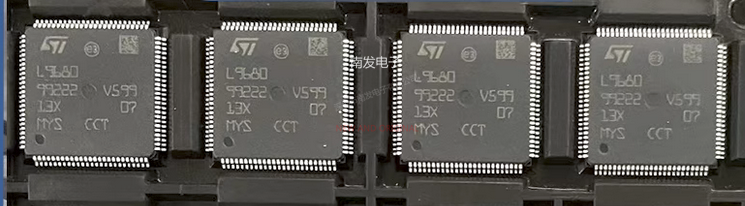 L9680TR L9680-TR封装LQFP-100 汽车级电脑板IC 电源管理接口芯片