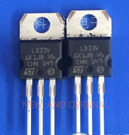 LD1117V33 LD1117V33-DG LD1117V33C 3.3V 800mA 字LD33V TO220-3