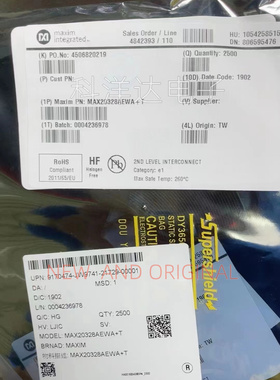 MAX20328AEWA MAX20328AEWA+T 接口芯片 封装WLC-25 量大价优