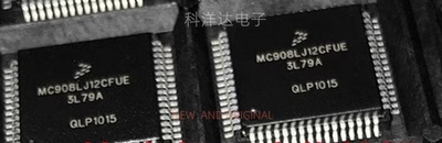 MC908LJ12CFUE MC908LJ12CFUER QFP64封装 单片机控制器IC 全新