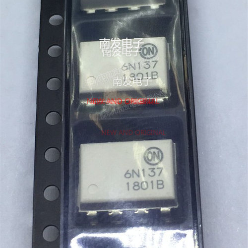 6N137SDM  6N137M 6N137 白色SMD-8 高速光藕-逻辑输出 进口仙童