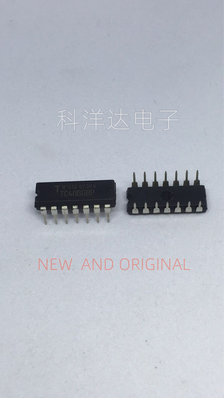 TC4066BP 直插DIP-14 四路模拟开关芯片 全新 BOM配单一站式采购