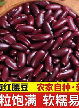 云南红腰豆农家新鲜云豆饭豆米干货杂粮大粒红豆子绵纱好吃新货