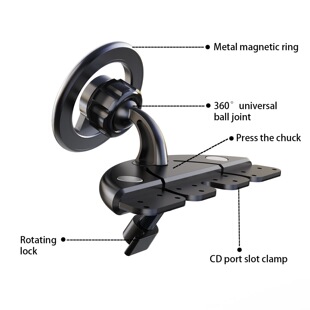 Magnetic金属强磁铁高磁性磁吸MagsafeCD口汽车车载手机支架新款