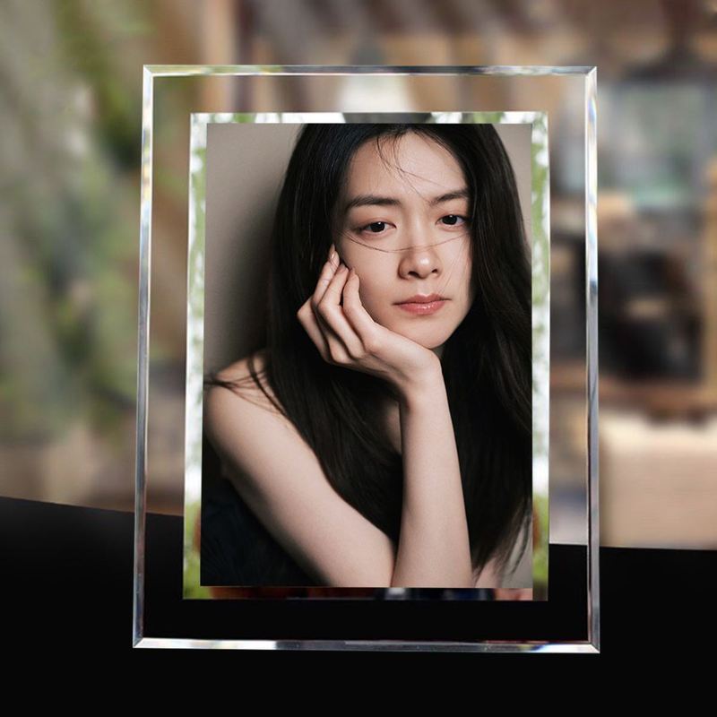 陈昊宇周边水晶玻璃相框桌面摆件