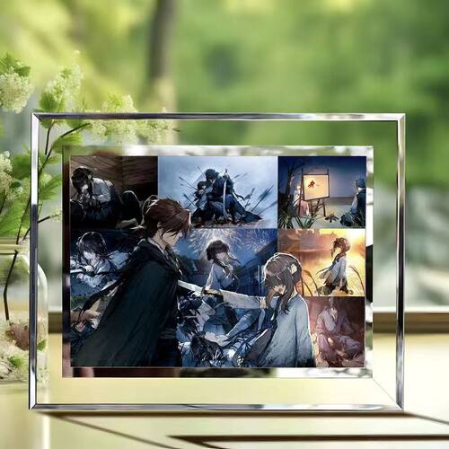 饿殍明末千里行周边玻璃相框摆件