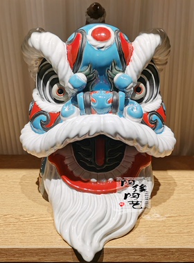 桌面陶瓷新中式石湾公仔工艺品