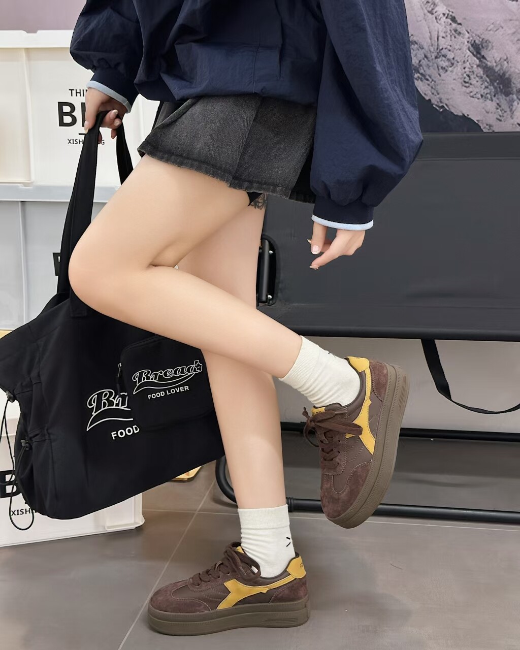 2025新款真皮女鞋平底单鞋女浅口圆头女套脚舒适软底小白妈妈鞋