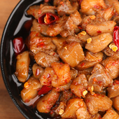 鱼妈妈四川特产自贡冷吃兔麻辣兔肉丁熟食零食小吃另售兔腿兔头