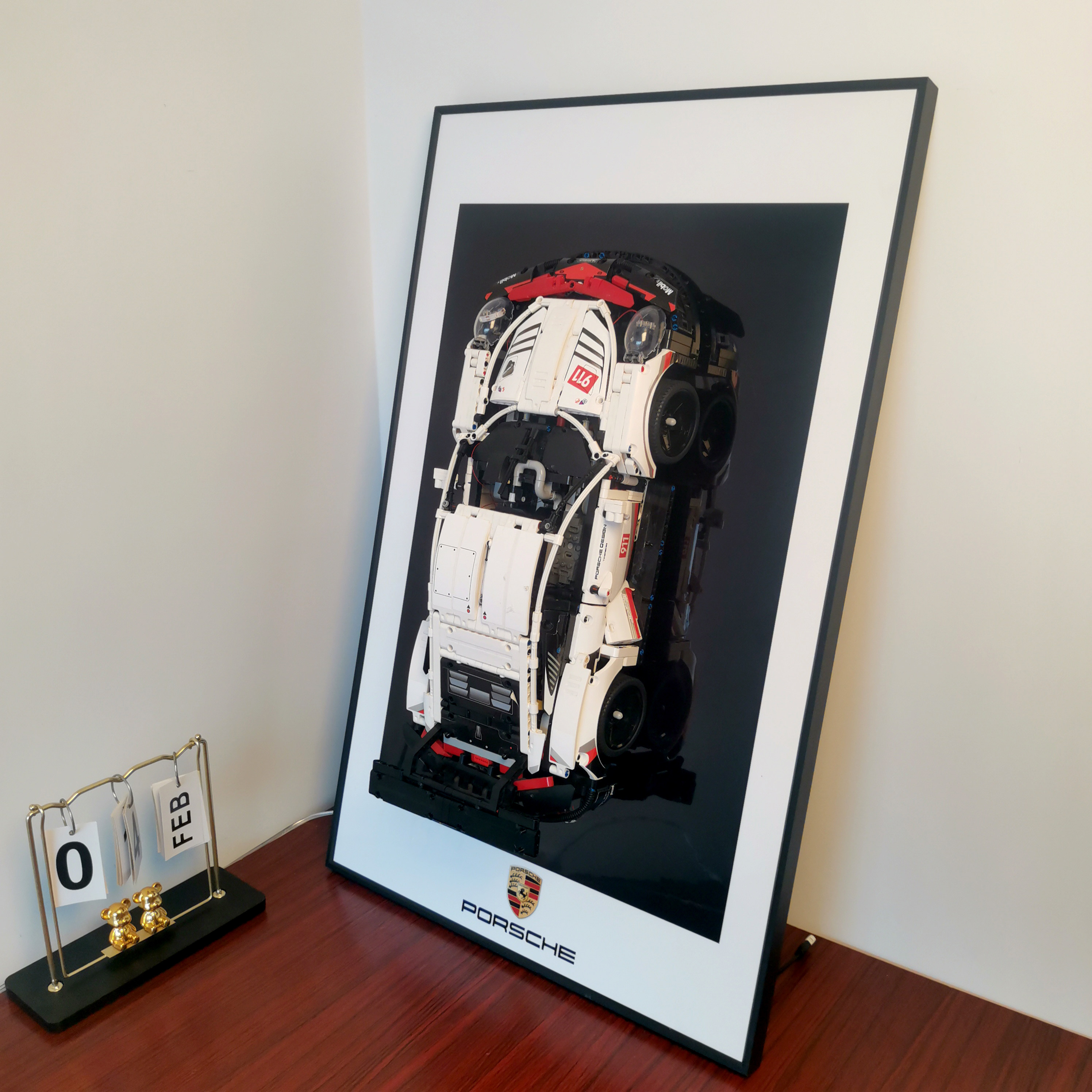 F1积木挂墙相框铝合金外框展示框