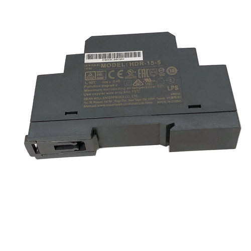 台湾明纬 HDR-15-5 11W5V导轨开关电源2.4A直流DC