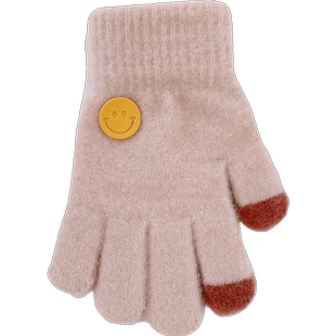 儿童手套宝宝男童女童女孩冬天小孩幼童保暖五指男孩小童幼儿园男