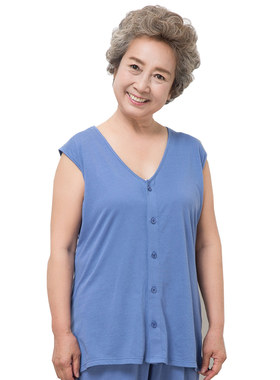 小护士开衫无袖背心女夏季薄款