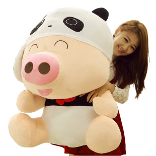 麦兜猪公仔毛绒玩具动物麦兜猪猪玩偶变身抱枕造型儿童生日礼物女