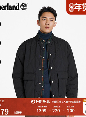 Timberland添柏岚官方男装棉服夹克秋冬新款户外保暖防泼水|A6N3Y