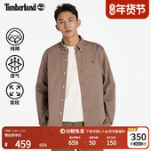 Timberland添柏岚官方男装 A2ANC 舒适透气休闲商务通勤 长袖 衬衫