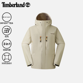 Timberland添柏岚官方男三合一冲锋衣外套羽绒内胆防水防风 A2PUE