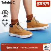 皮革休闲通勤舒适轻便 Timberland添柏岚官方男鞋 中帮板鞋 A5PRV