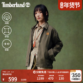 翻领休闲夹克水洗修身 Timberland添柏岚官方男装 外套工装 A6AUG