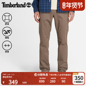 Timberland添柏岚官方男裤 A2BYY 卡其裤 长裤 户外休闲商务通勤修身