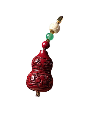 紫金砂福禄平安汽车挂件