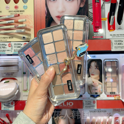 限定！Clio珂莱欧 哈利波特联名眼影盘1617通勤日常珠光哑光12色