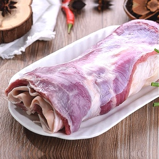 大足黑山羊带皮羊腩1斤装山林放养无骨新鲜原切健康滋补食材