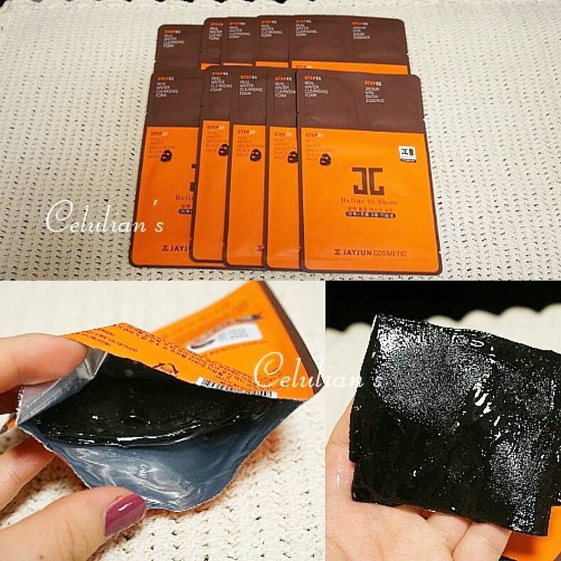 韩国jayjun杰俊杰君黑色水光面膜三部曲洁面精华面膜10片补水滋养