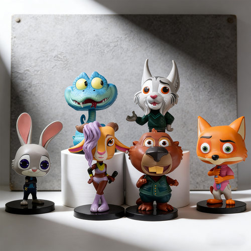 Q版大头疯狂动物2盲盒手办摆件