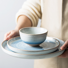碗家用2024新款陶瓷轻奢餐具米饭碗单个碗盘高级感碗碟面碗沙拉碗