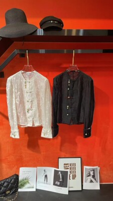 新中式国风盘扣防晒短外套女春夏时尚7601提花防晒衣轻奢气质上衣