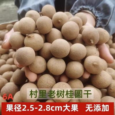乡下村前村后的老树桂圆干高营养