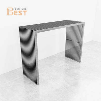 Novel console table现代简约镀金不锈钢玄关台门厅玄关桌摆设台