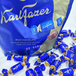 代购 山姆零食KARL FAZER芬兰进口牛奶巧克力制品1颗尝鲜分装