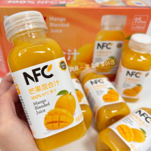 山姆饮料农夫山泉NFC100%芒果混合汁1瓶250ml尝鲜