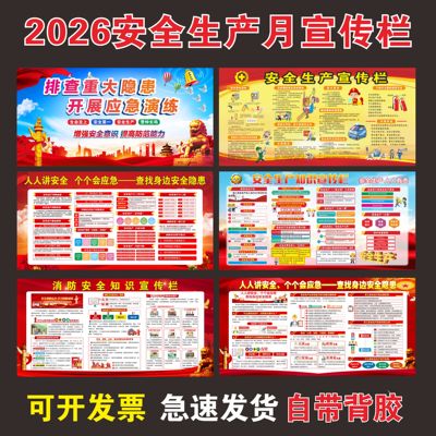 2025年消防月活动宣传栏挂图
