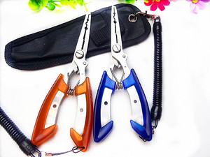 户外多功能路亚钳取钩钳控鱼钳控鱼器剪线钳不锈钢金钳特价包邮