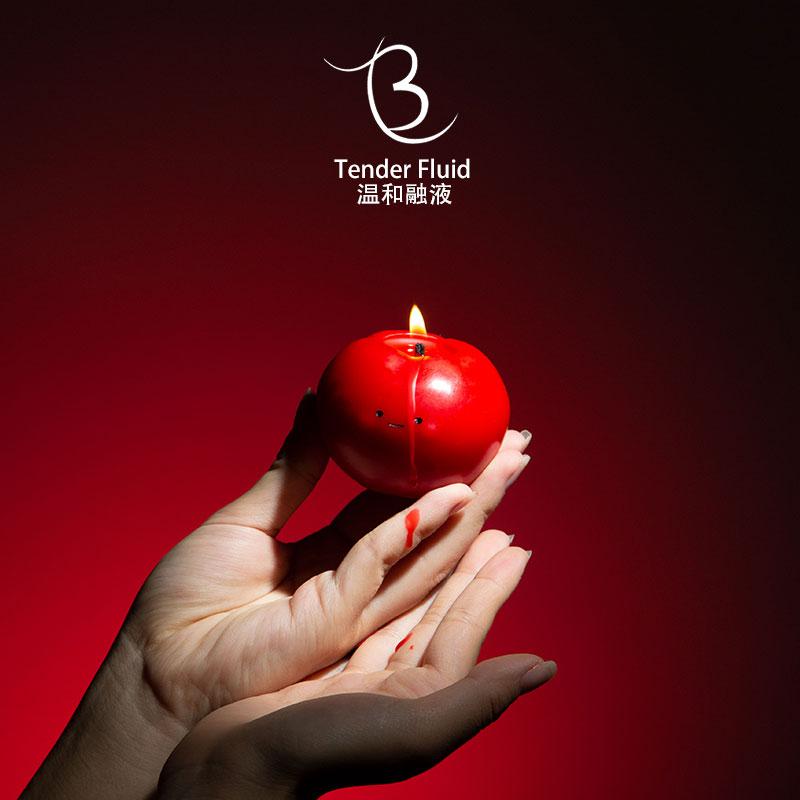 【圣诞小可爱】圣诞树平安果高玩低温蜡烛苹果快乐~48度高温蜡烛