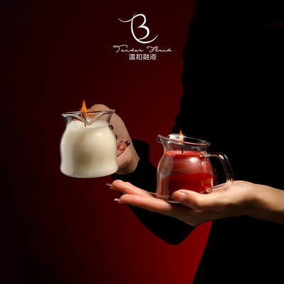 145克大重量按摩spa香薰精油低温蜡烛42度新手 情调s不伤肤m