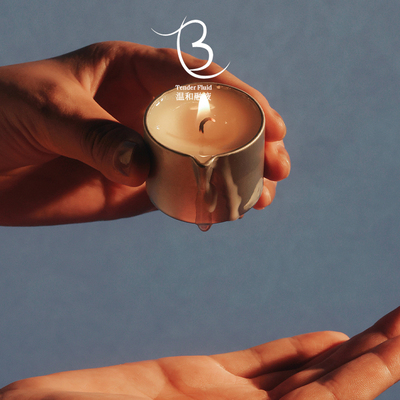 38度低温蜡烛精油蜡烛香薰SPA按摩泰式风格可护理可按摩可滴椰子