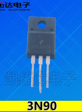 【凯拓达电子】原装进口拆机 SSS3N90A F3NK90Z FQPF3N90 测量好