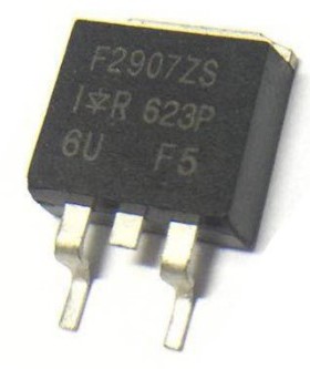 【凯拓达】原装正品 F2907ZS IRF2907ZS F2907S TO263 贴片MOS管