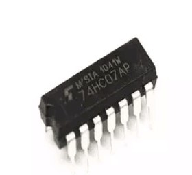 【凯拓达电子】直插 74HC07 TC74HC07AP DIP14 TC74HC07P 逻辑IC