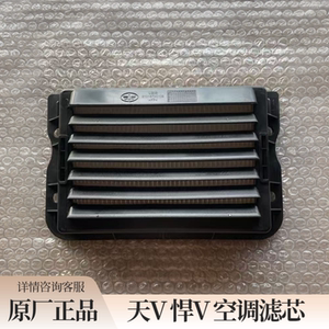 青岛解放天V悍V龙VH外气滤芯 空调滤芯外气滤清器总成原厂