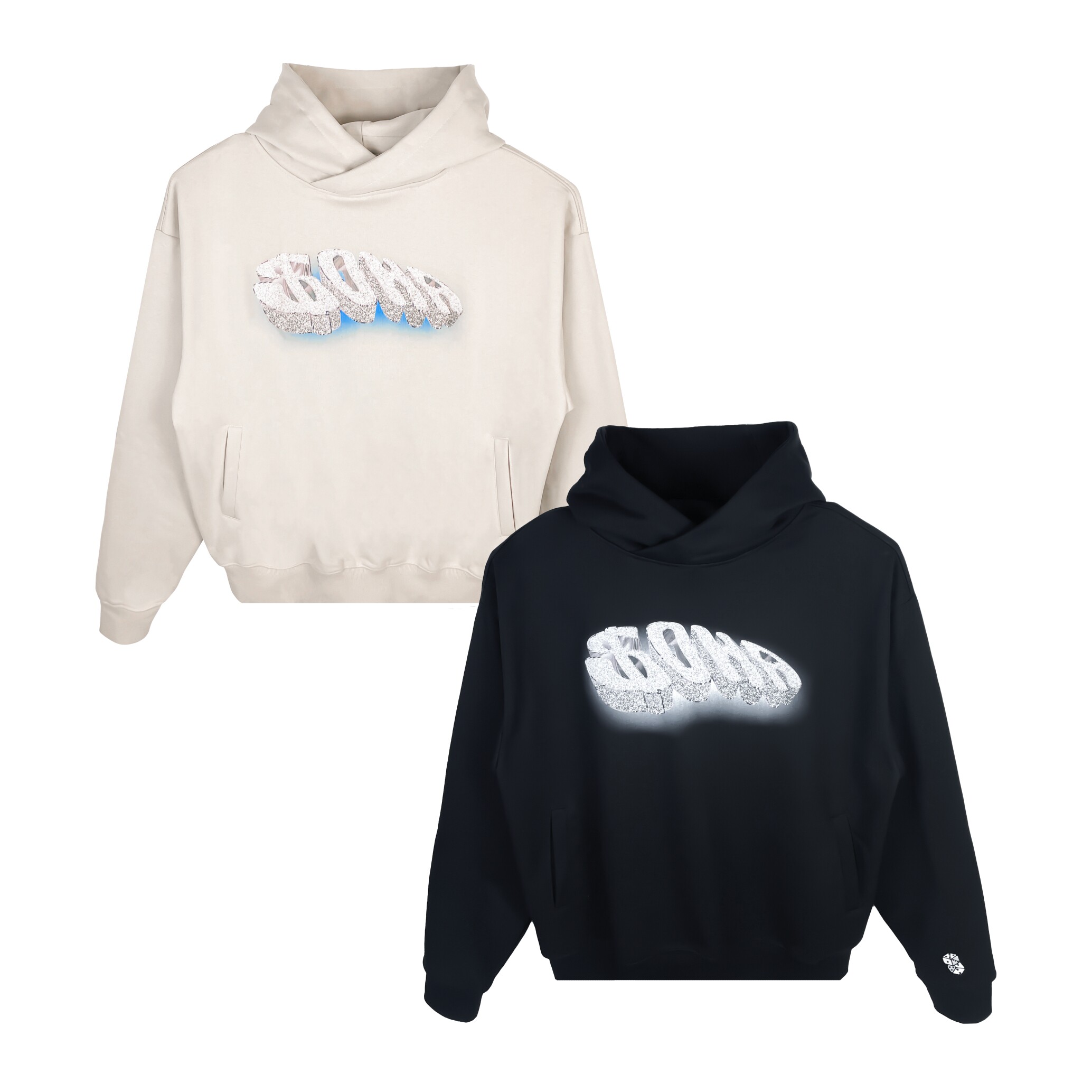 SOHA钻石重磅420克VIBE连帽CLEANFIT卫衣帽衫短宽落肩嘻哈美式