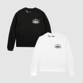 现货CORTEIZ恶魔岛华夫格长袖 T恤美式 小高领口VIBE嘻哈DRILL滑板