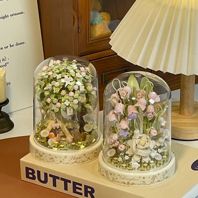 永生花拼装摆件手工diy礼物