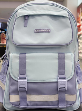 江博士专柜正品女童无压护脊书包中小学生大码L码书包1Z13A3089AW